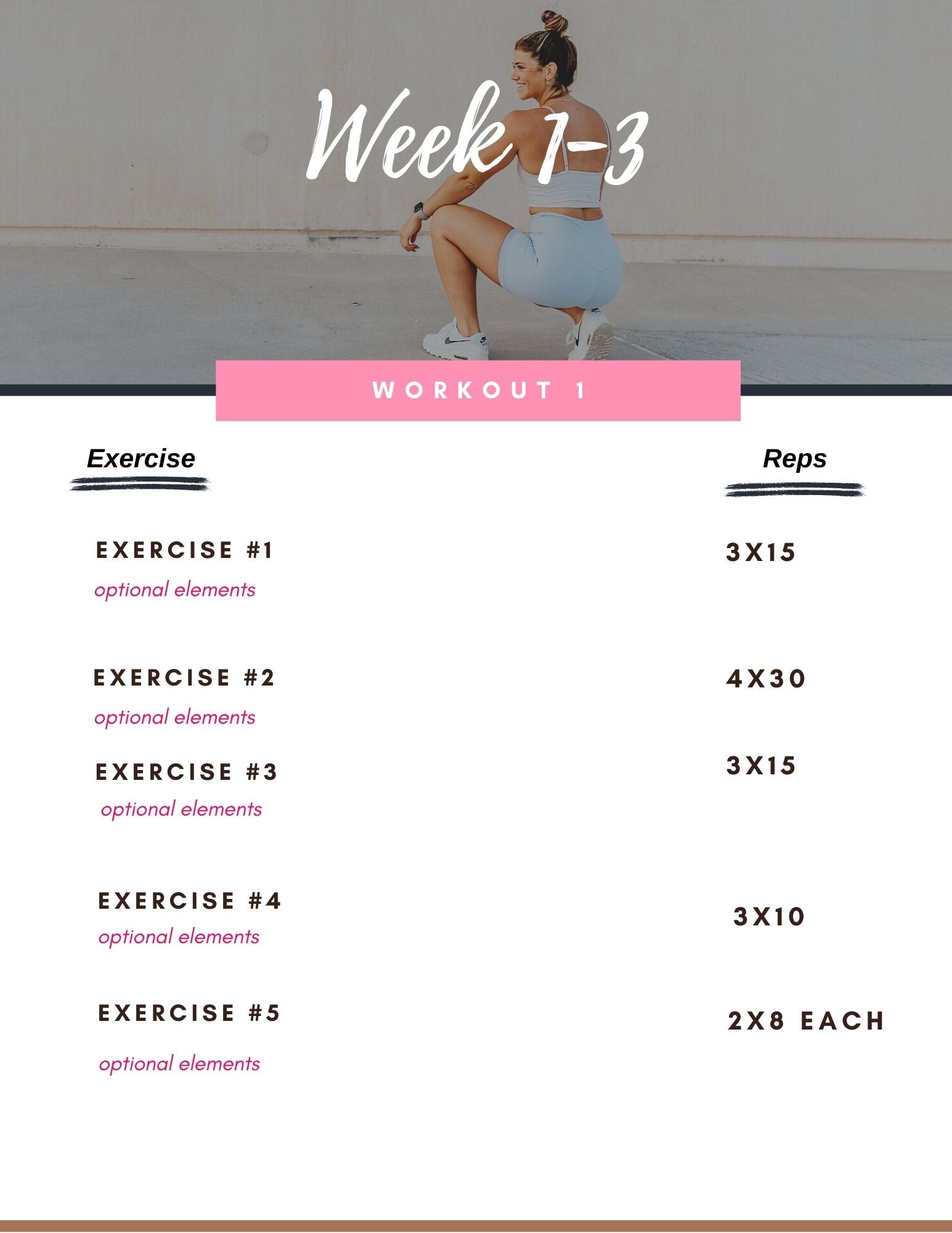 12 week gym online workout plan for females