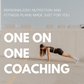 BLACK FRIDAY!  6 Months of One on One Coaching